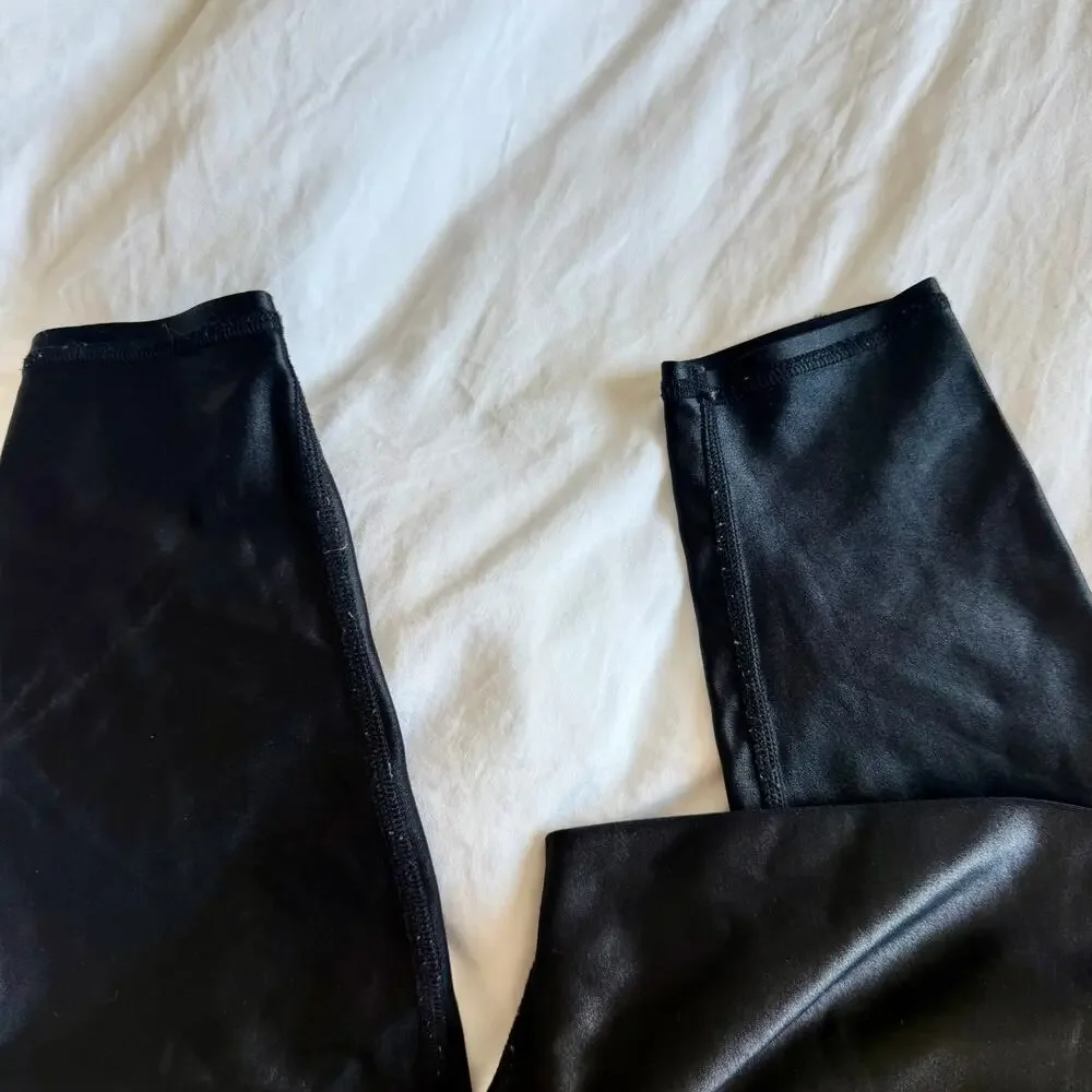 Alo Yoga High-Waist Shine‎ Legging in Anthracite Shine Size XS